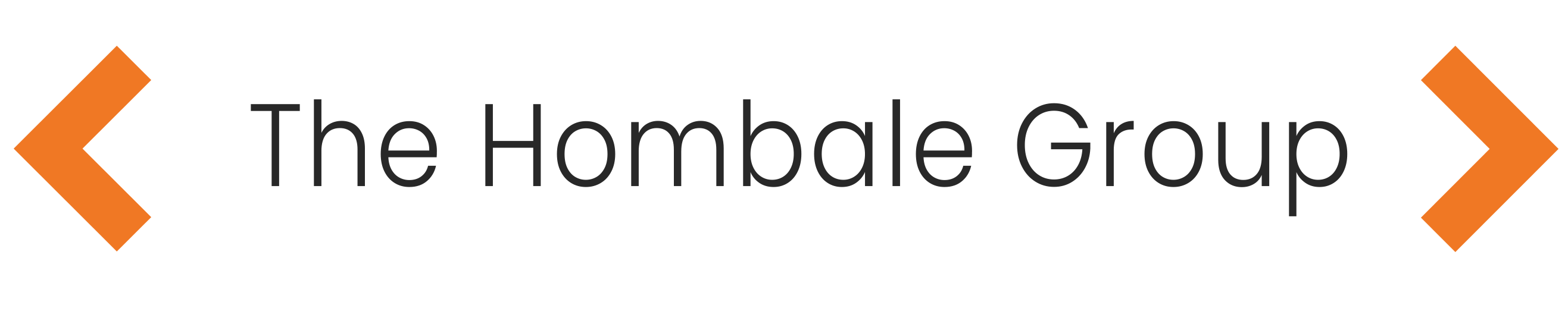 The Hombale Groups
